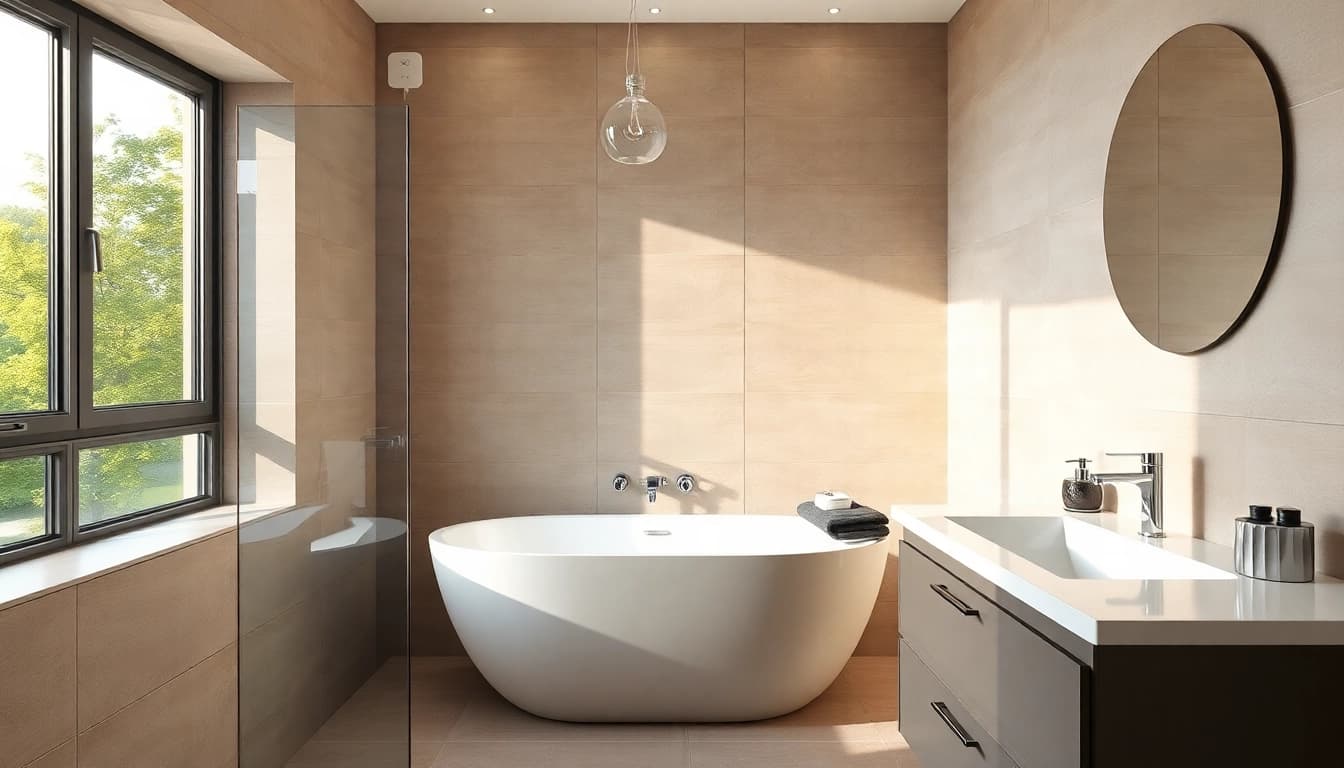Experience bathroom installation manchester with modern design and elegant features.